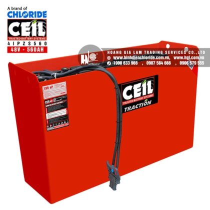 Bình điện xe nâng CEIL (Chloride) 48V - 560Ah 4IPZS560