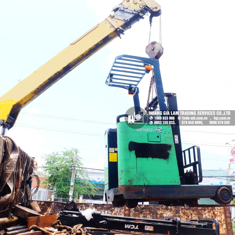 Hàng mới về 7.2020: Container xe nâng Nhật 1 tấn – 2.5 tấn