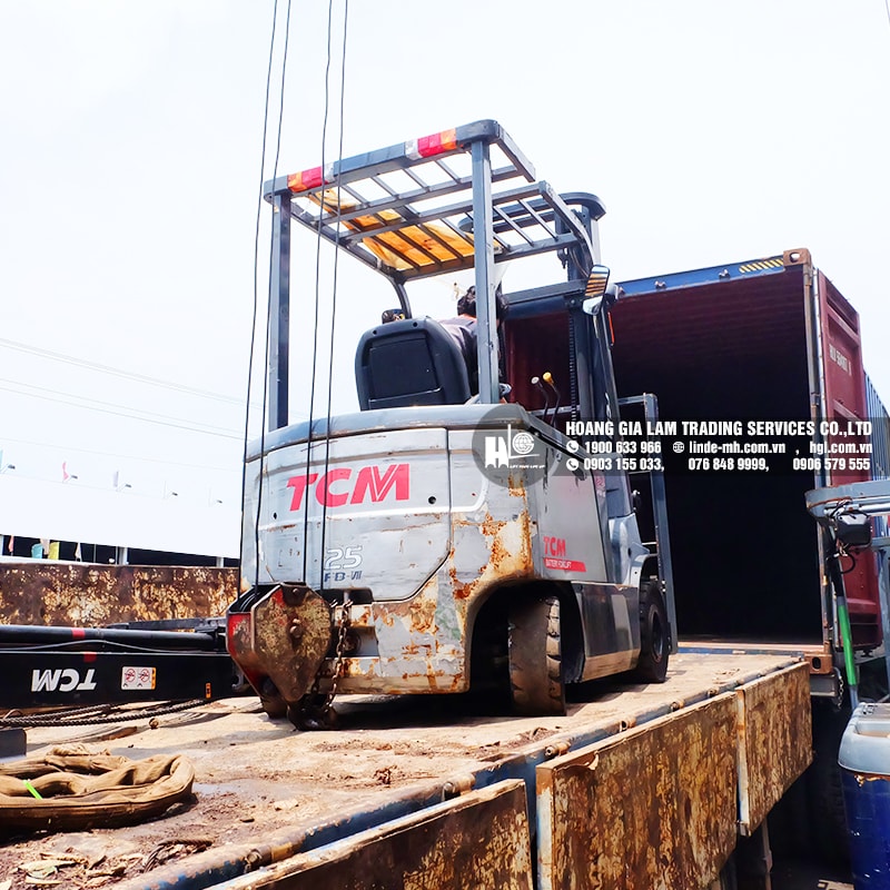 Hàng mới về 7.2020: Container xe nâng Nhật 1 tấn – 2.5 tấn