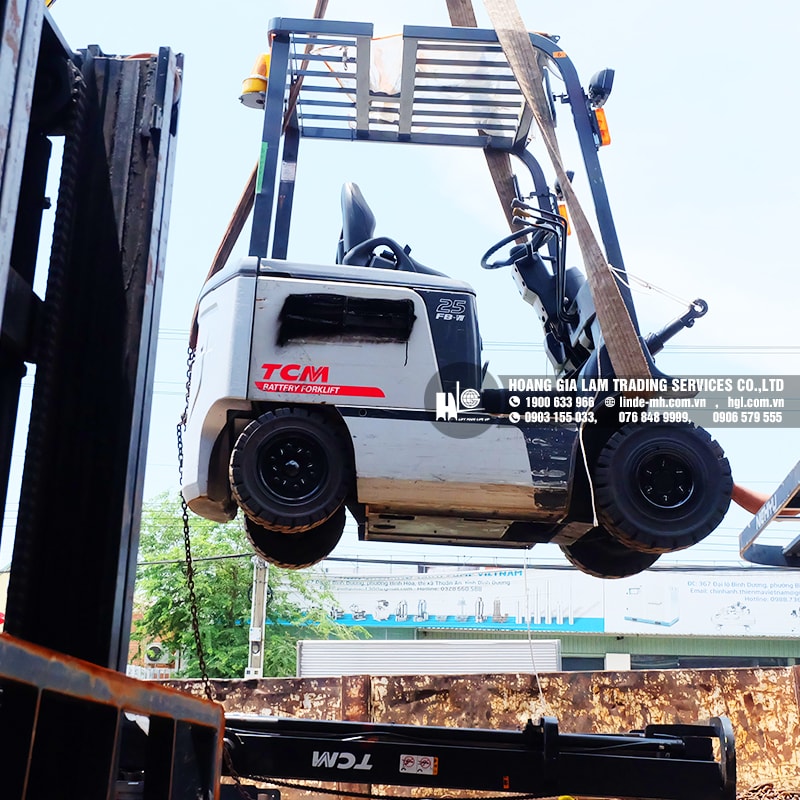 Hàng mới về 7.2020: Container xe nâng Nhật 1 tấn – 2.5 tấn