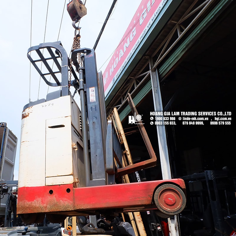 Hàng mới về 7.2020: Container xe nâng Nhật 1 tấn – 2.5 tấn