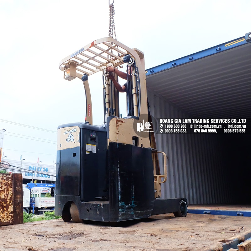 Hàng mới về 7.2020: Container xe nâng Nhật 1 tấn – 2.5 tấn