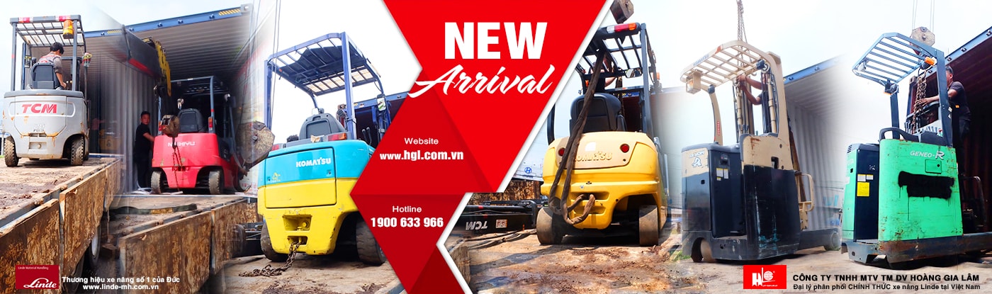 Hàng mới về 7.2020: Container xe nâng Nhật 1 tấn – 2.5 tấn