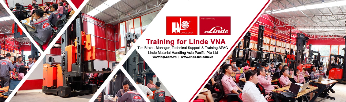 Nhân viên Kỹ thuật HGL tham dự training dòng xe nâng VNA Linde A