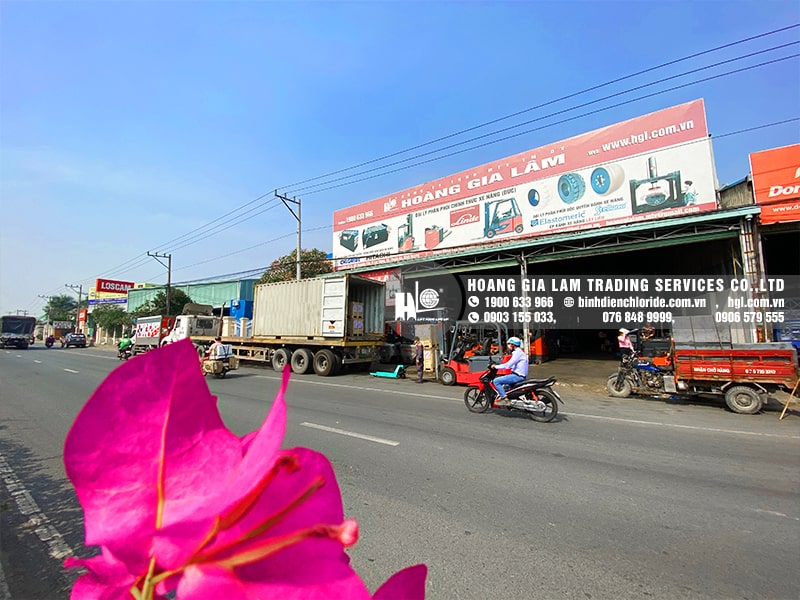 Hàng mới về 1.2021: Container bình điện xe nâng CEIL (CHLORIDE)