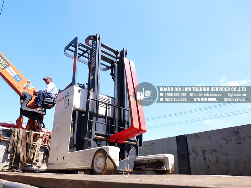 Hàng mới về 1.2021: Container xe nâng Nhật 1 tấn – 4 tấn