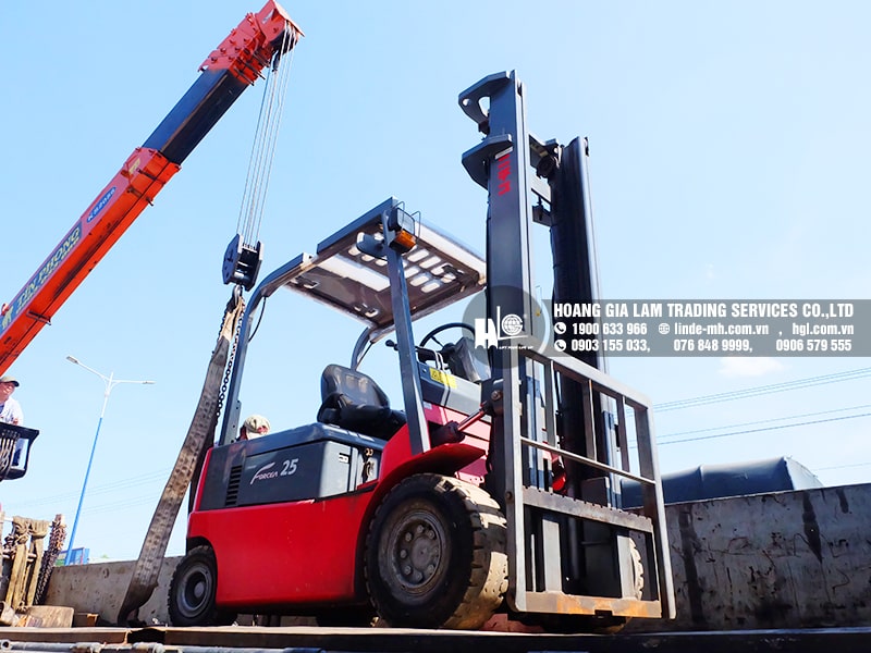 Hàng mới về 1.2021: Container xe nâng Nhật 1 tấn – 4 tấn