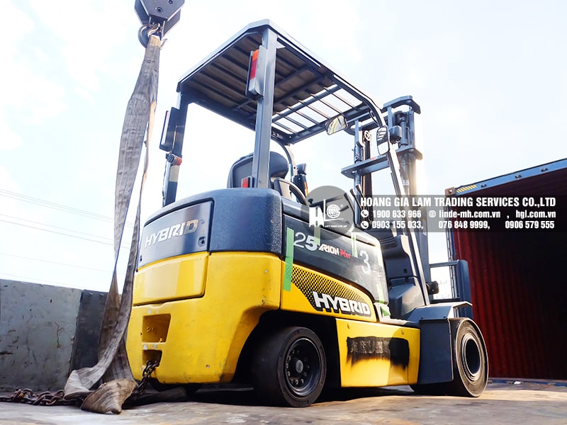 Hàng mới về 1.2021: Container xe nâng Nhật 1 tấn – 4 tấn