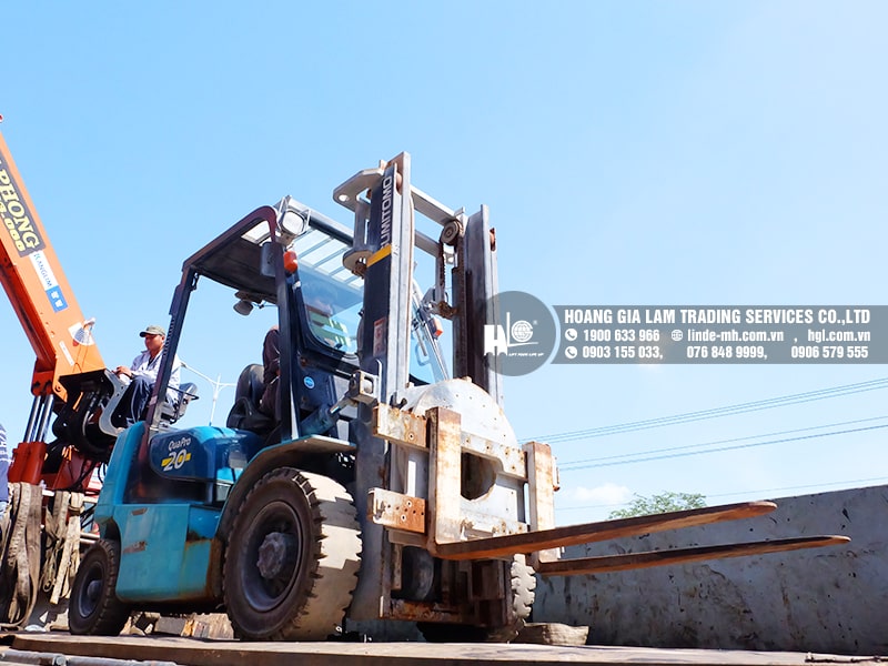 Hàng mới về 1.2021: Container xe nâng Nhật 1 tấn – 4 tấn