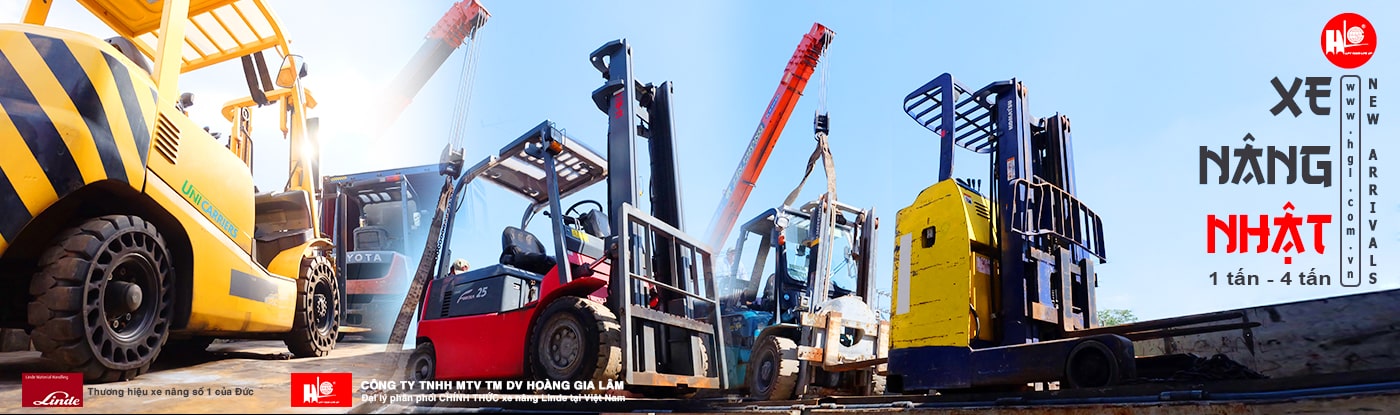 Hàng mới về 1.2021: Container xe nâng Nhật 1 tấn – 4 tấn