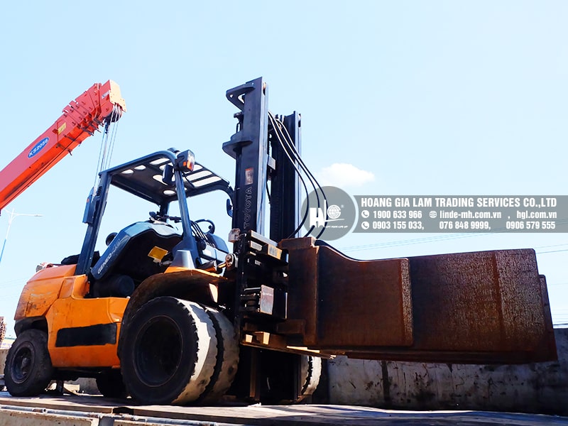 Hàng mới về 1.2021: Container xe nâng Nhật 1 tấn – 4 tấn