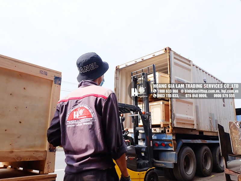 Hàng mới về 6.2021: Container bình điện xe nâng LIFTTOP (HITACHI)