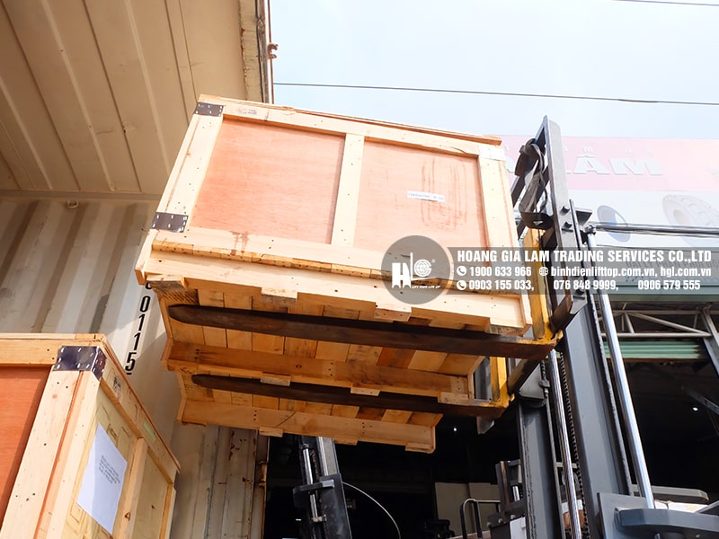 Hàng mới về 6.2021: Container bình điện xe nâng LIFTTOP (HITACHI)