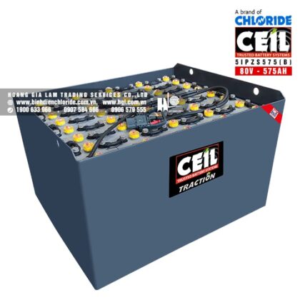 Bình điện xe nâng CEIL (Chloride) 80V - 575Ah 5IPZS575 (B)