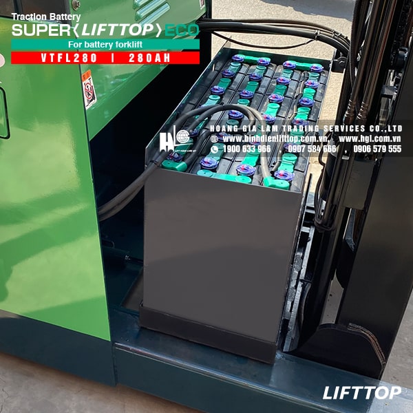 Bình điện xe nâng LIFTTOP 48V-280Ah VTFL280