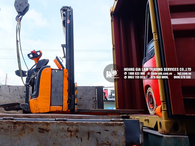 Hàng mới về 8.2021: Container xe nâng Linde 1.2 tấn – 2 tấn