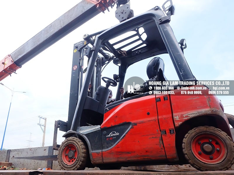 Hàng mới về 8.2021: Container xe nâng Linde 1.2 tấn – 2 tấn