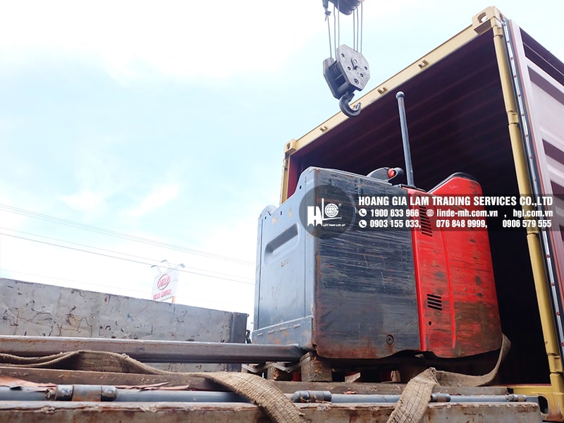 Hàng mới về 8.2021: Container xe nâng Linde 1.2 tấn – 2 tấn