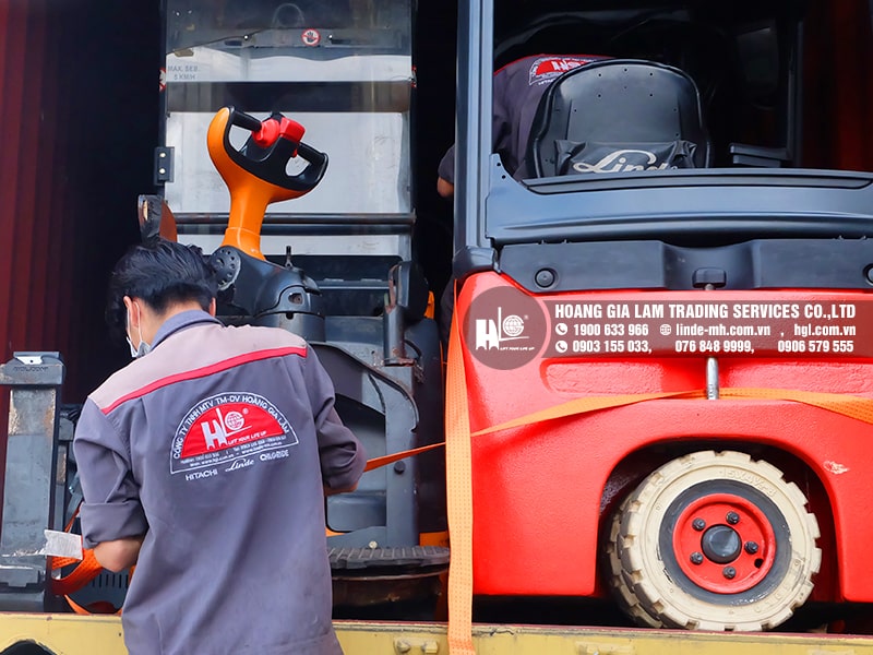 Hàng mới về 8.2021: Container xe nâng Linde 1.2 tấn – 2 tấn