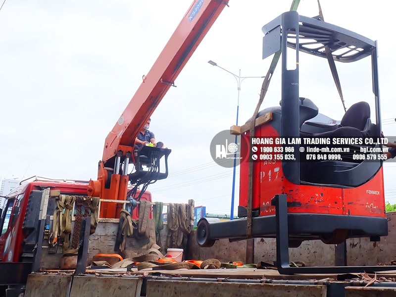 Hàng mới về 8.2021: Container xe nâng Linde 1.2 tấn – 2 tấn