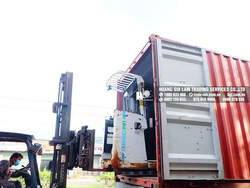 Hàng mới về 11.2021: Container xe nâng Nhật từ 900kg đến 3000kg