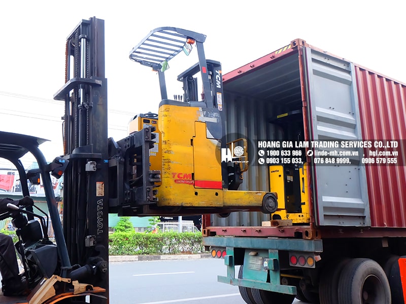 Hàng mới về 11.2021: Container xe nâng Nhật từ 900kg đến 3000kg