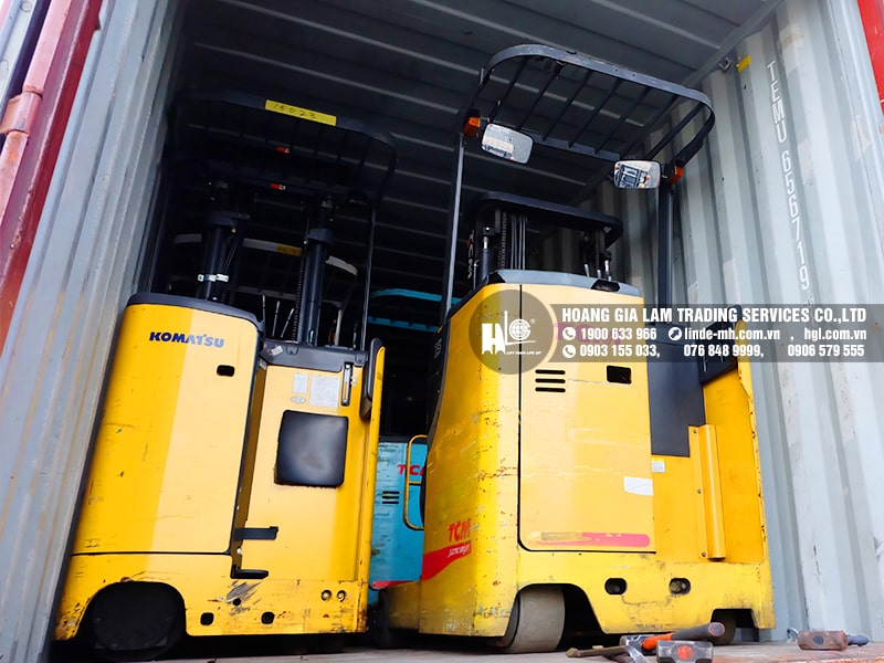 Hàng mới về 11.2021: Container xe nâng Nhật từ 900kg đến 3000kg