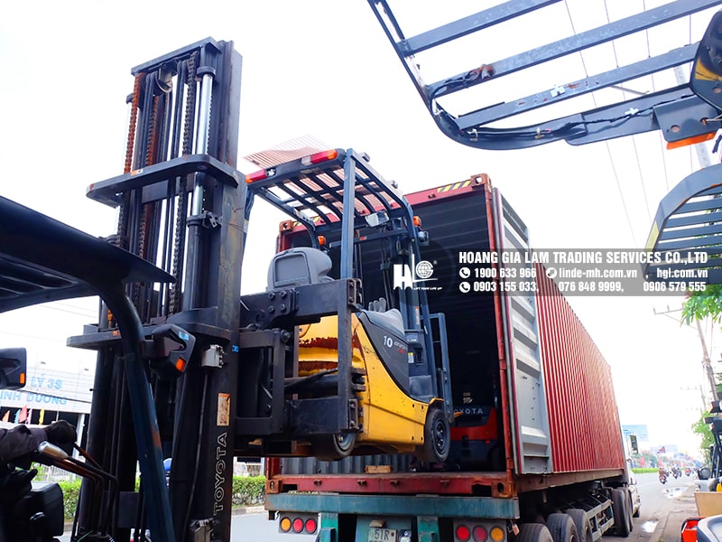 Hàng mới về 11.2021: Container xe nâng Nhật từ 900kg đến 3000kg
