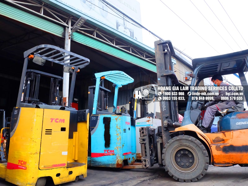 Hàng mới về 11.2021: Container xe nâng Nhật từ 900kg đến 3000kg