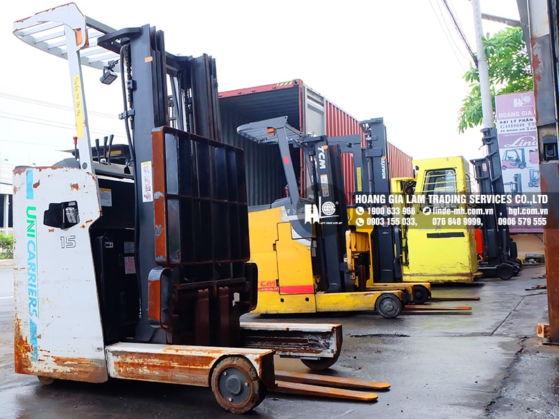 Hàng mới về 11.2021: Container xe nâng Nhật từ 900kg đến 3000kg