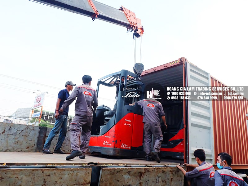 Hàng mới về 2.2022: Container xe nâng Linde 1.4 tấn – 7 tấn