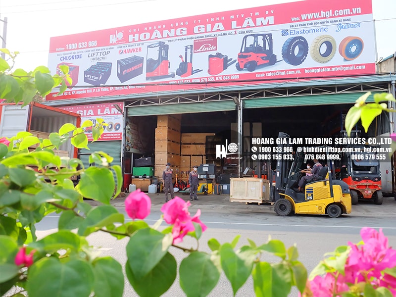 Hàng mới về 3.2022: Container bình điện xe nâng LIFTTOP (HITACHI)