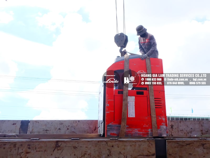 Hàng mới về 3.2022: Container xe nâng điện Linde 1.6 tấn – 3.3 tấn