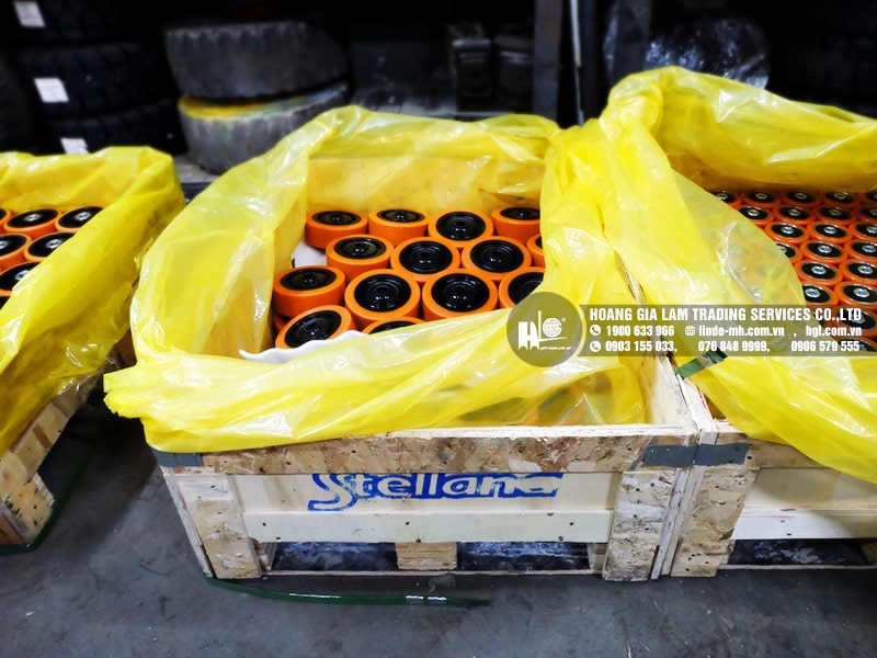 Bánh xe nâng pu Stellana | Hàng mới về 04.2022
