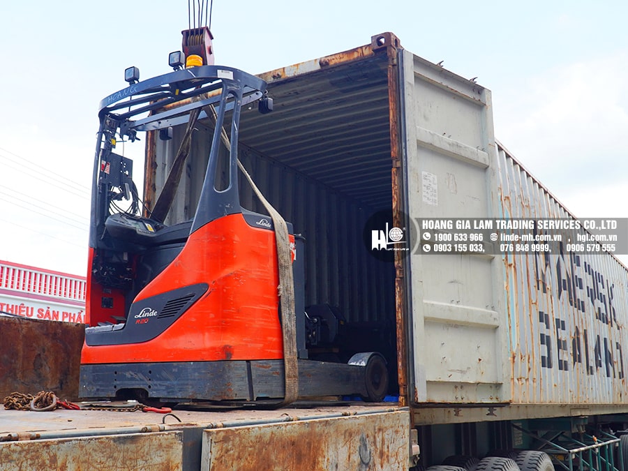 Xe nâng reach truck Linde 1.6 - 2 tấn | Hàng mới về 10.2023