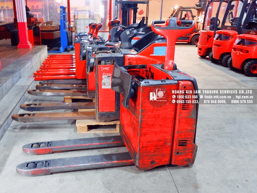 Xe nâng tay điện Linde T20SP, T24SP, T30, xe nâng điện ngồi lái Linde E45