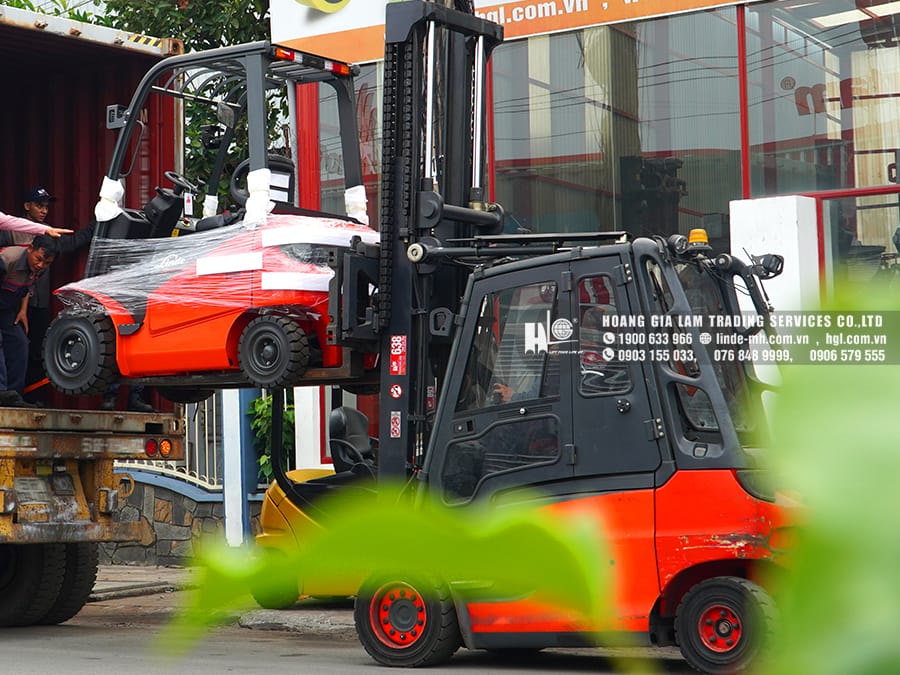 Xe nâng Linde E25B-01 mới 100% | Hàng mới về (293)