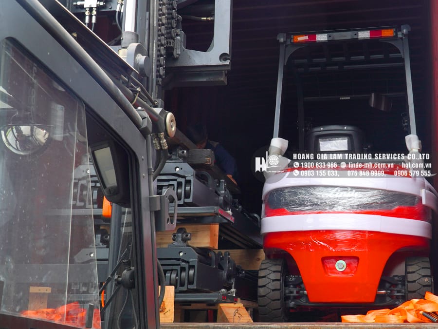Xe nâng Linde E25B-01 mới 100% | Hàng mới về (293)