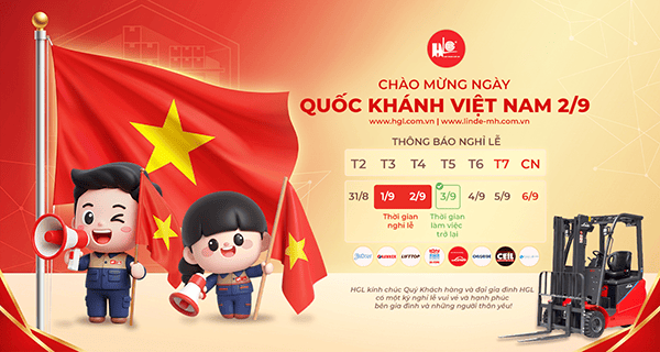 HGL thông báo nghỉ lễ Quốc khánh 2/9/2026